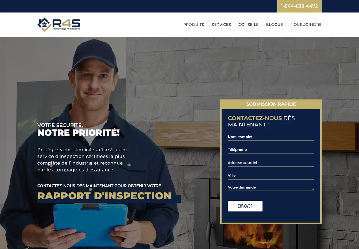 Inspection Foyer website screenshot