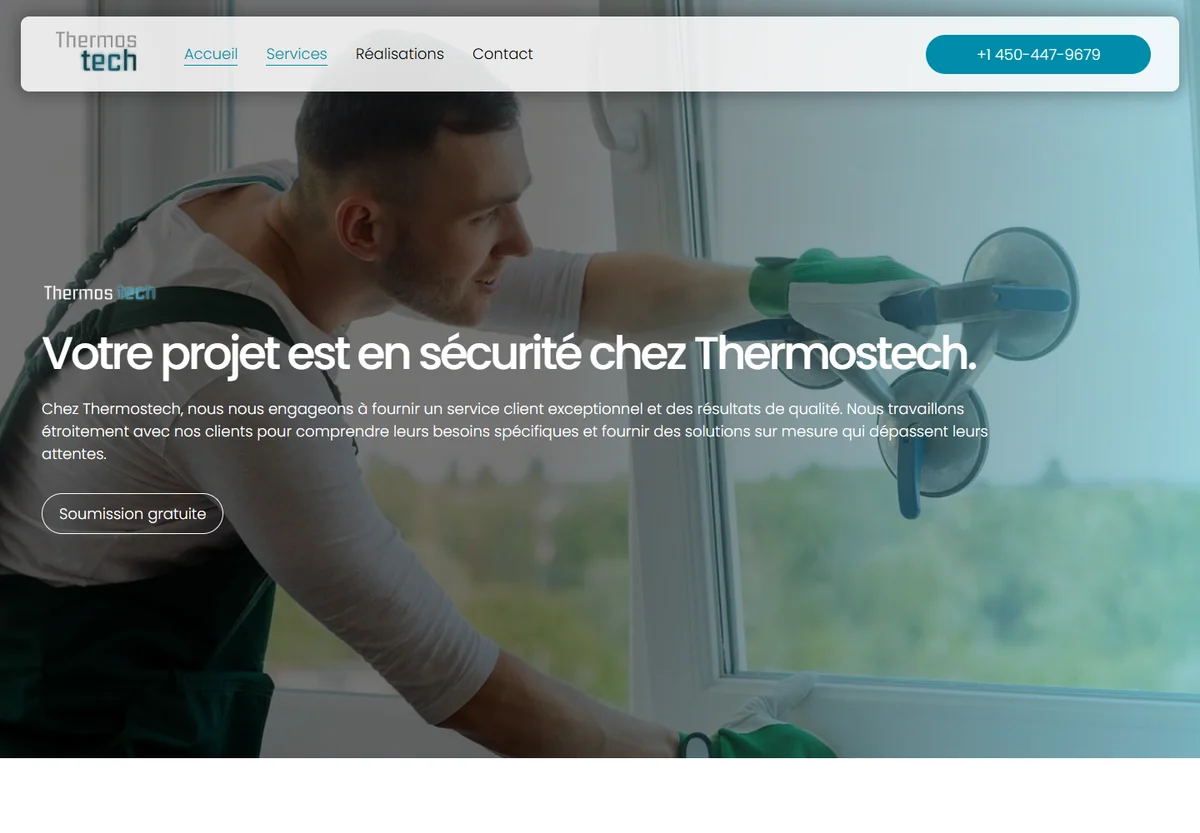 ThermosTech website screenshot