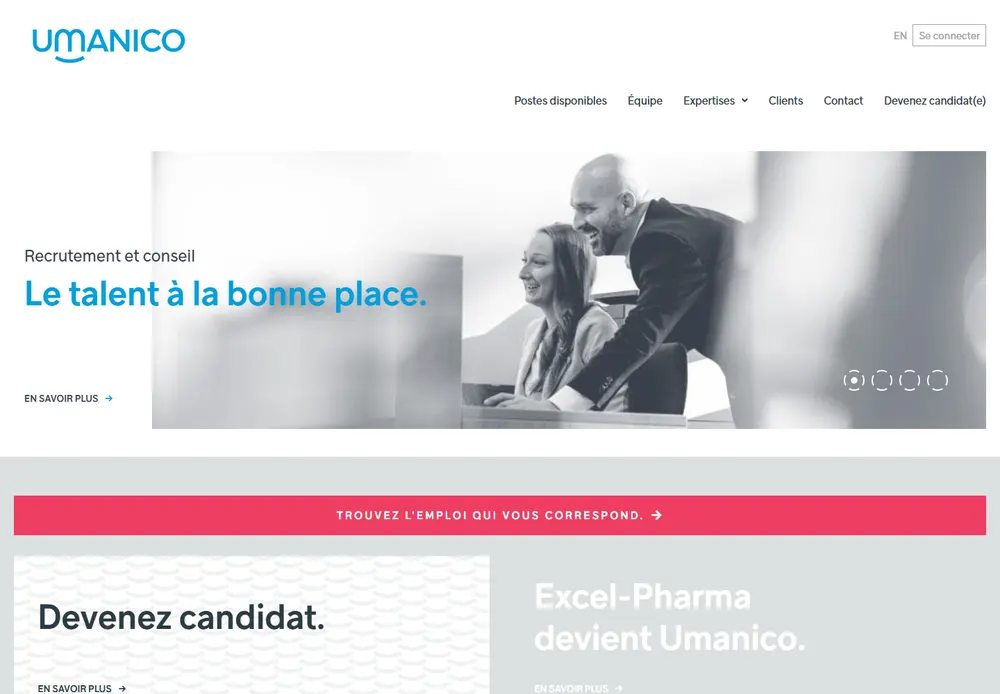 Umanico website screenshot